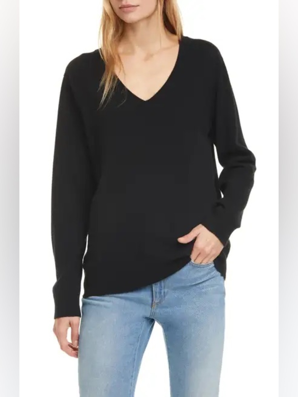 Vince Cashmere V-neck Sweater